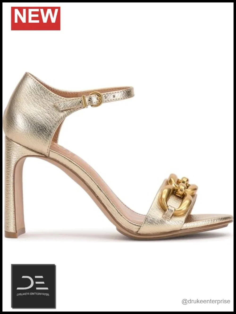 Vince Camuto Aurelia Leather Block Heel Sandals